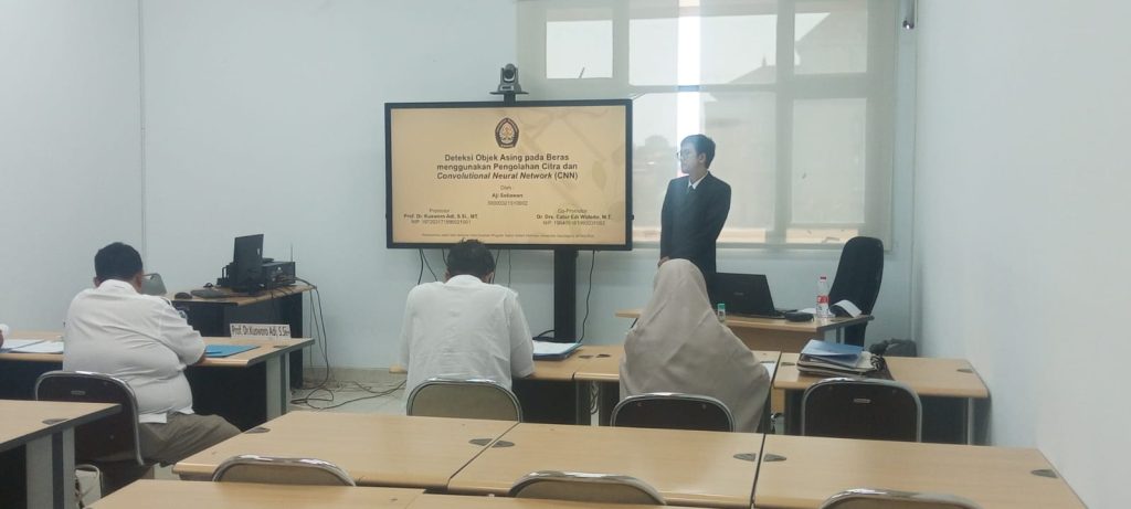 Seminar Examination Result of Doctoral Research in Information Systems, Postgraduate School, Diponegoro University