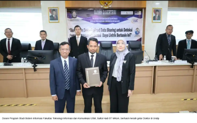 Telah dilaksanakan Ujian Promosi Doktor Sistem Informasi