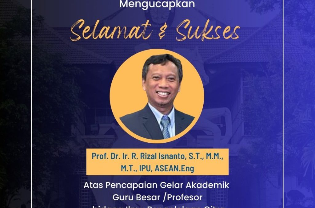 Pencapaian Gelar Akademik Guru Besar /Profesor pada Pendidikan Tinggi DSI Undip