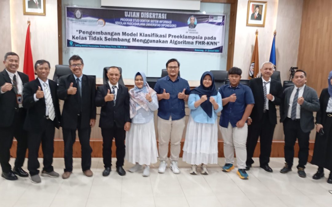 Diponegoro University Information Systems Doctoral Dissertation Examination