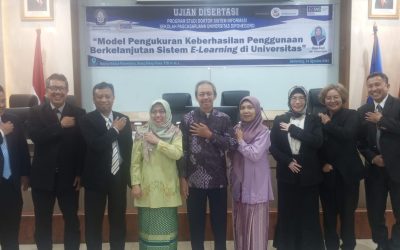 DOCTORAL PROMOTION EXAM IN INFORMATION SYSTEMS AT UNDIP WILL BE HELD